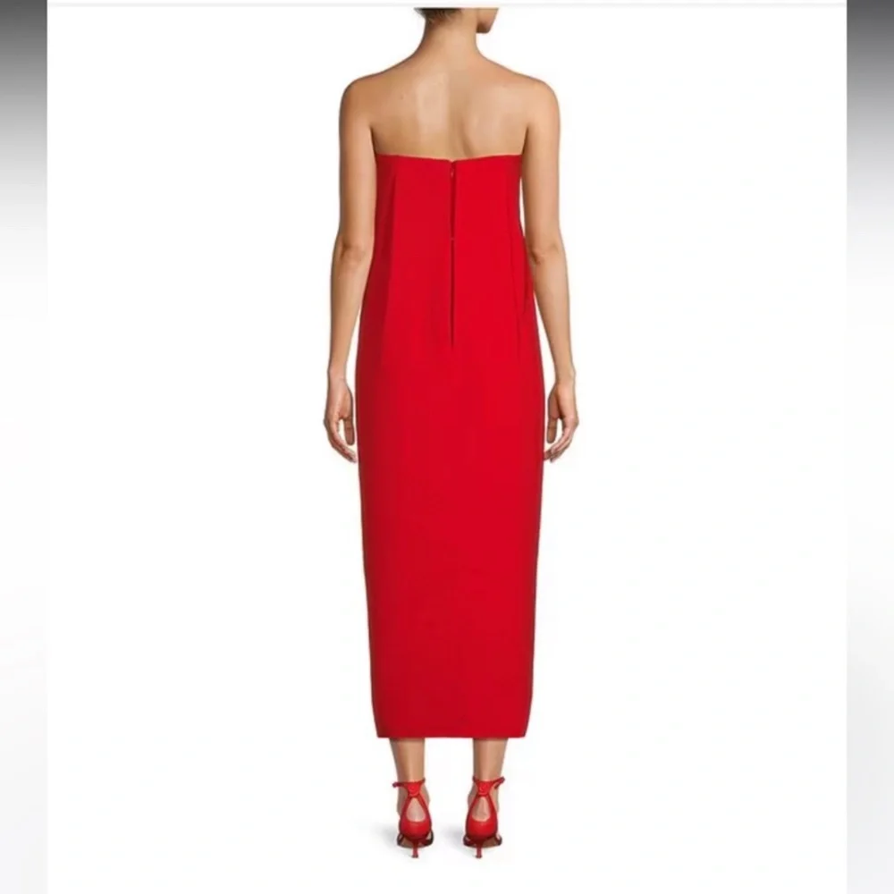NWT Antonio Melani x Elizabeth Damrich Radziwill Strapless Crepe Dress